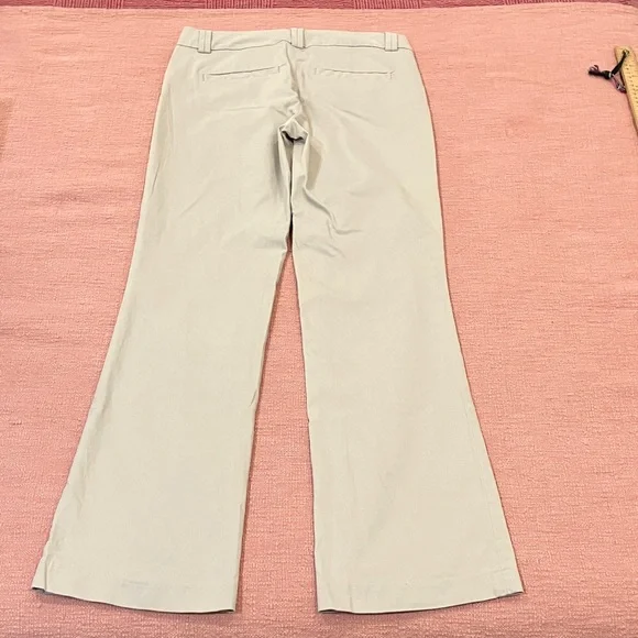 Banana Republic size 2 W31L30.75 rise 8 light beige / natural wm’s pant Trousers - Picture 10 of 16